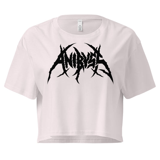 Anibyss Death Metal Crop Top, Orchid