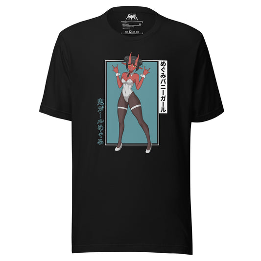 Megumi Bunny Girl (Japanese Text) T-Shirt