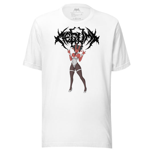 Megumi Bunny Girl (Death Metal Logo) T-Shirt